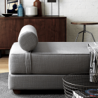 Lubi silver grey sleeper daybed