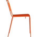 Lucinda orange stacking chair