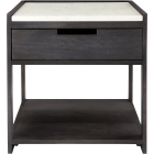 Tux marble top nightstand