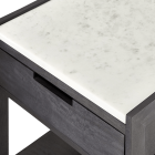 Tux marble top nightstand